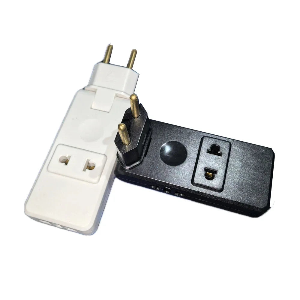 EU Plug Adapte 4 in 1 Wall Outlet Extension Eu Electrical Socket 180 Degree Plug Adapter Travel Aadapter Portable Power Converte